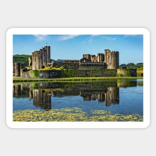 The Towers Of Caerphilly Castle Sticker